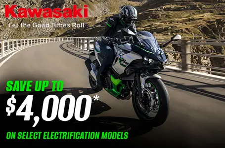 You are currently viewing SAVE UP TO $4,000* ON SELECT ELECTRIFICATION MOTORCYCLES
