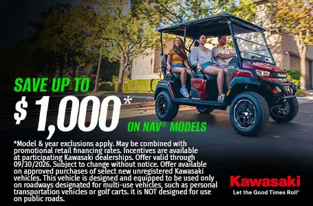 Read more about the article FINANCING AS LOW AS 2.95% FOR 36 MONTHS** ON NAV MODELS