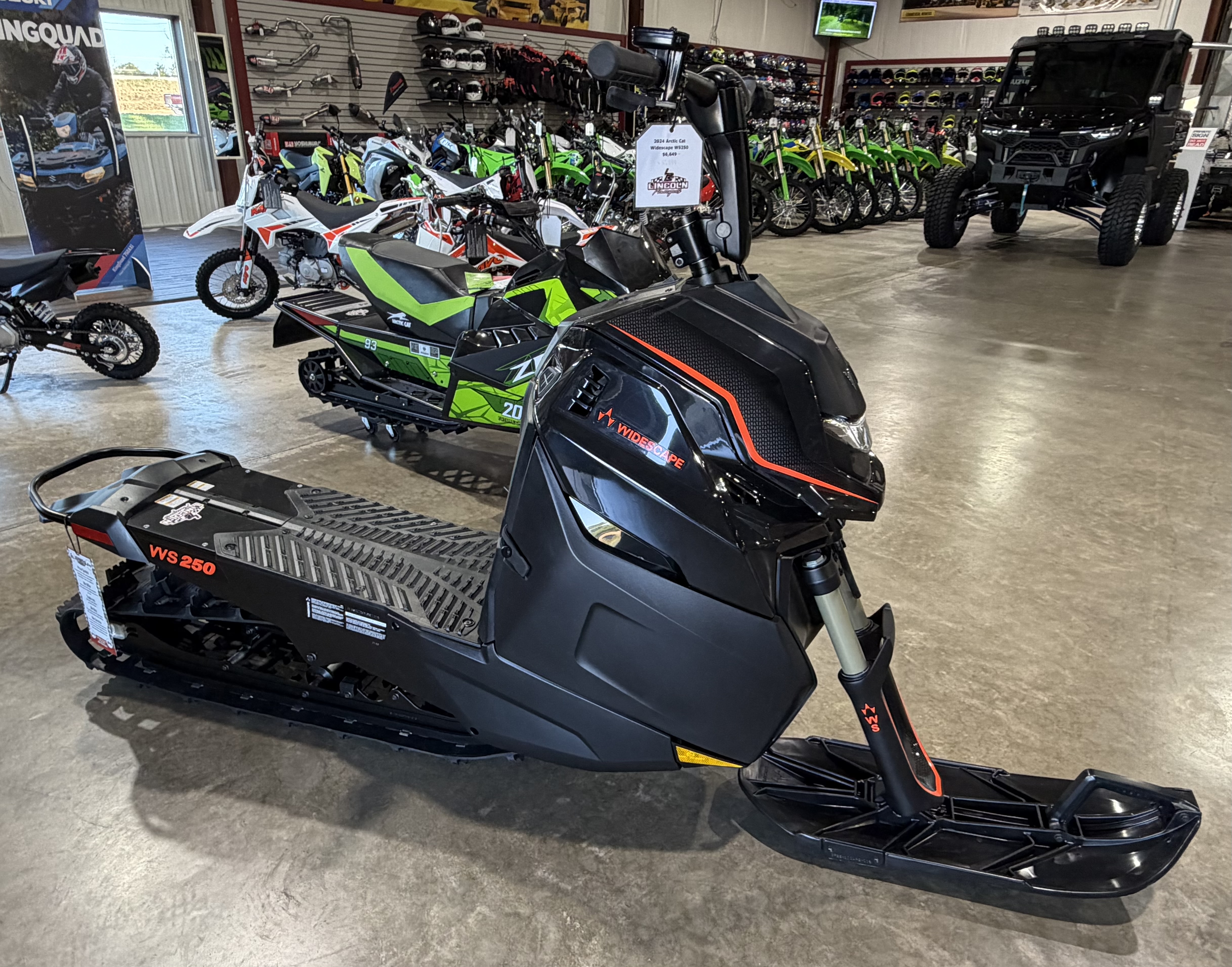 2024 Arctic Cat Widescape WS 250 Snowmobile